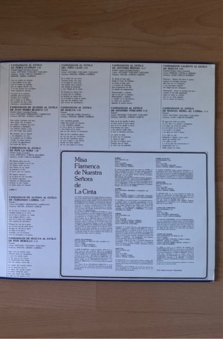 Disco Vinilo Peña Flamenca de Huelva Vol. 2
