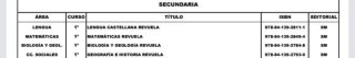 Lote de libros de 1° Eso .Revuela. El lote por 25