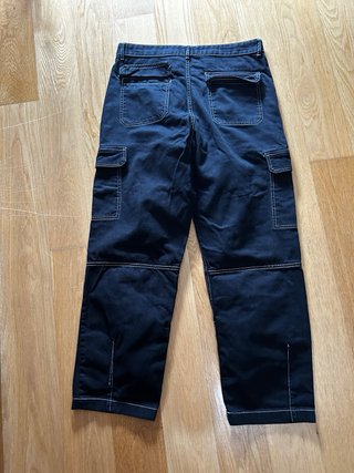 Pantalones anchos negros