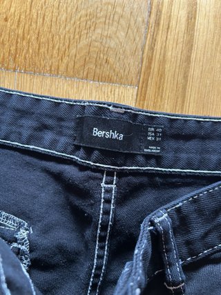Pantalones anchos negros