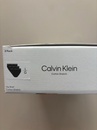 Calvin Klein Pack 3 Calzoncillos Talla L
