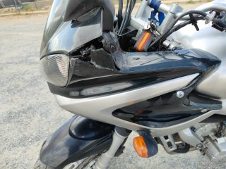Yamaha Fazer FZ6 S2 Plata y Negra