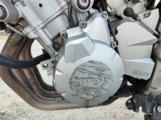 Yamaha Fazer FZ6 S2 Plata y Negra