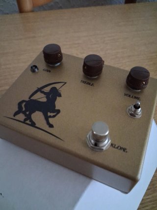 Pedal de guitarra TL Pedals KLONE