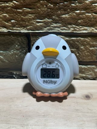 NUBY Termómetro Baño Bebé Pingüino