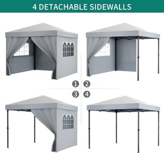 Cenador 3x3 impermeable plegable