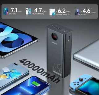 Powerbank Romoss PEA40 Pro 40000mAh+cable iPhone.