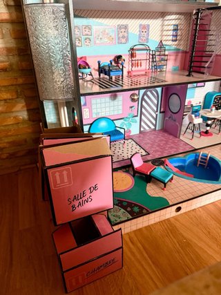 Casa LOL Surprise Madera con Accesorios