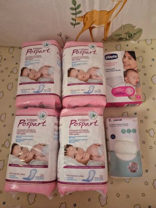 Compresas Indasec Pospart + Braguitas Jané