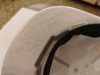 Casco de obra blanco