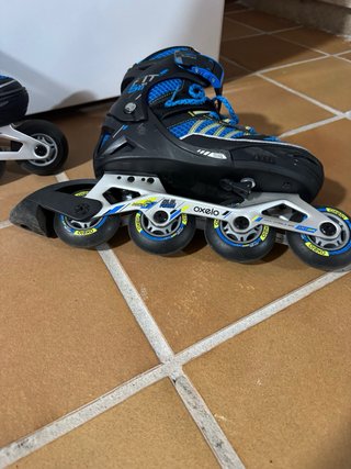 Pack Patines Oxelo Talla 38-41+ Casco + proteccion