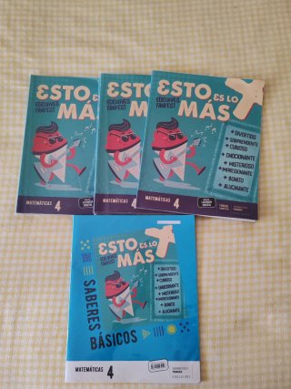 Matemáticas 4, Segundo Ciclo Primaria, Fanfest
