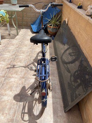 Bicicleta Paseo Vogue Azul con marchas
