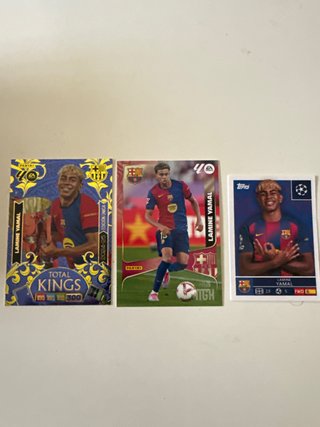 Pack cromos Lamine Yamal Panini Topps / Total King