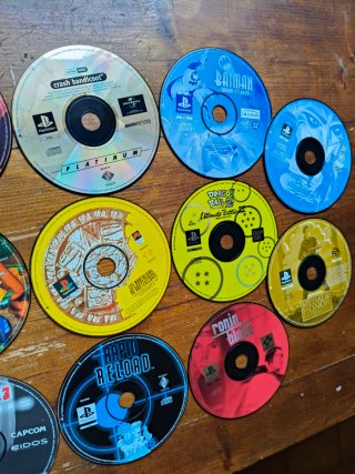 Lotto giochi PS1 usati