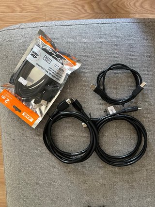 Lote de cables varios