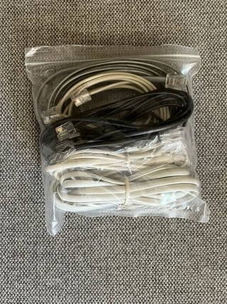 Lote de cables varios