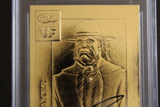 Undertaker 1991-92 Classic WWF Gold Rookie Card