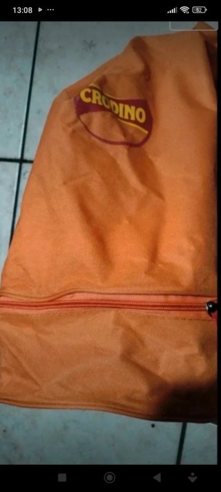 Zaino vintage Crodino arancione