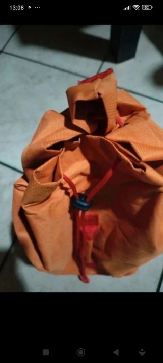 Zaino vintage Crodino arancione