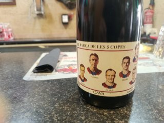 Botella Coleccionista Campió de Lliga 1952-1953