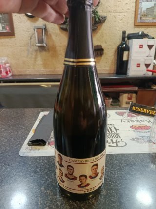 Botella Coleccionista Campió de Lliga 1952-1953