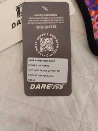 Maillot Ciclismo Darevie Talla XS NUEVO