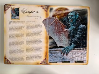 Seres Siniestros Libro Puzzle