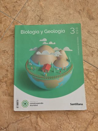 Libro Biología y Geología 3°eso