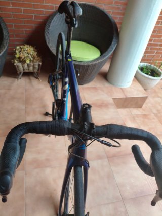 Bicicleta Merida Reacto 7000 E Azul/Gris