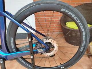 Bicicleta Merida Reacto 7000 E Azul/Gris