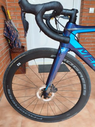 Bicicleta Merida Reacto 7000 E Azul/Gris