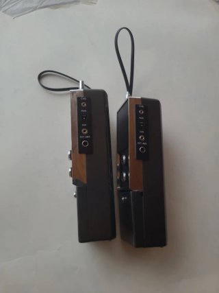 2x Walkie Talkie Brilliant Vintage