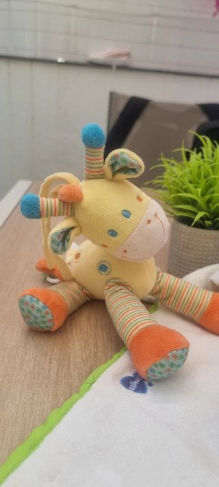 Lote peluches bebé: jirafa, osos, mono