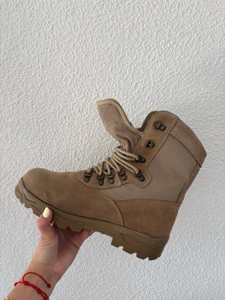 Botas militares color camel