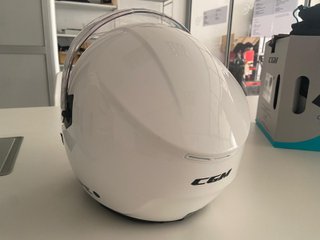 Casco CGM 126A IPE MONO Blanco con gafa solar