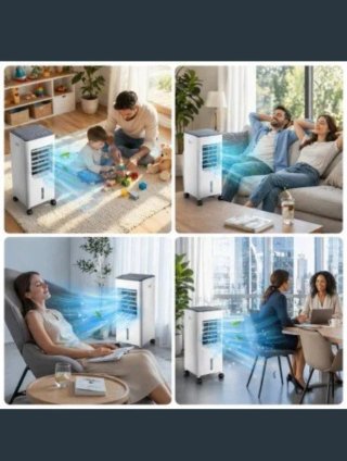 Climatizador Evaporativo Portátil 65W