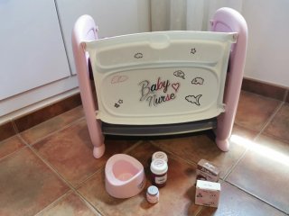 Cambiador y minicuna Smoby Baby Nurse