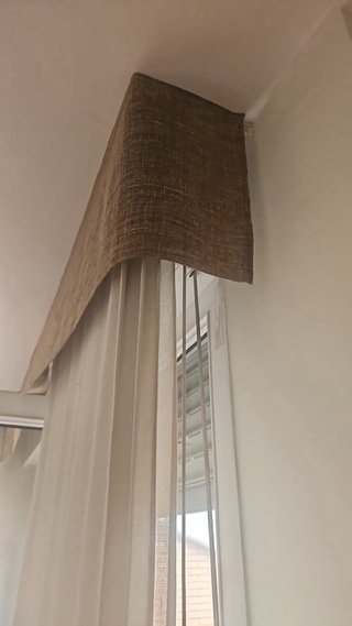 Cortinas Panel Japonés Beige/Marrón 2.20x2.50m