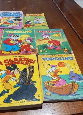 Lotto 14 fumetti Topolino anni '70