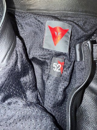 Pantalón Moto Piel Dainese Talla 52