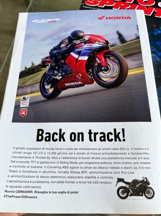 Rivista moto sprint, 7 febbraio 24