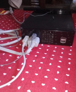 Nintendo Wii Console Nera
