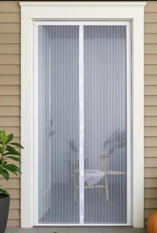 Mosquitera magnética para puerta