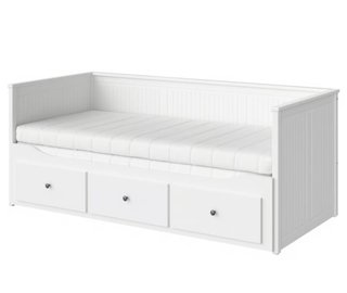 Letto a castello Ikea Hemnes con materassi
