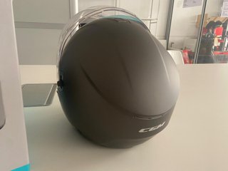 Casco CGM Jet Negro Mate Gafas Solares