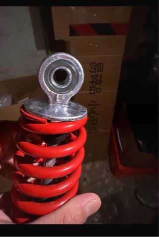 Amortiguador Trasero Moto Rojo