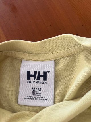 Camiseta Helly Hansen HH Logo Amarilla