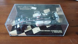 Minichamps F1 European Minardi J. Verstappen 1:43
