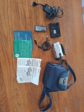 Videocámara Sony Handycam DCR-SR290 Plata